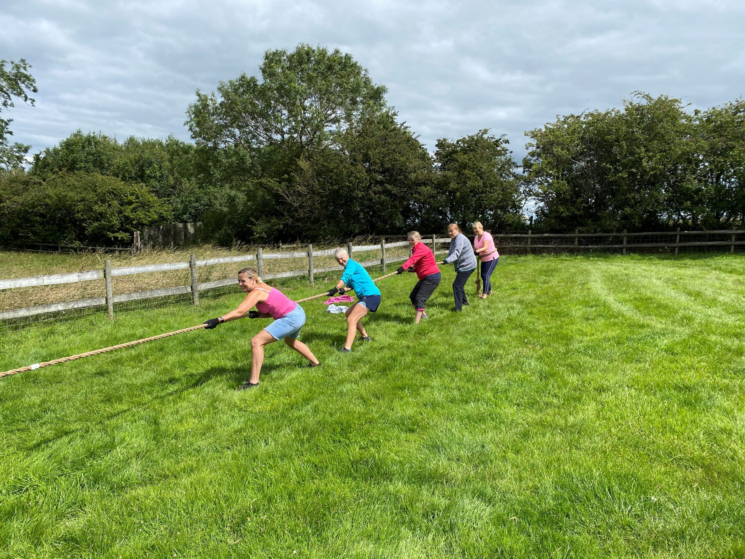 It can be a tug o war, but you have to be strong