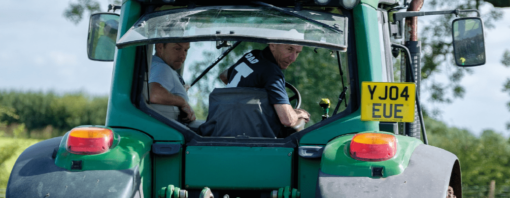 North Yorkshire - Tractor driving