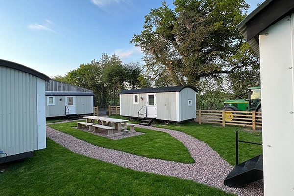 Shepherd's Huts Shropshire Farm Adventure