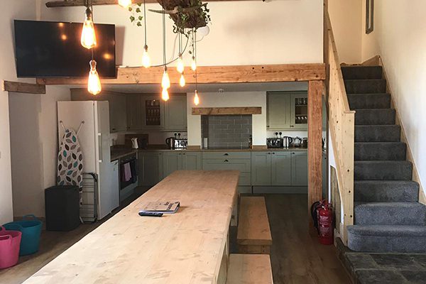 Shepherds Lodge Kitchen Farm Adventure Yorkshire