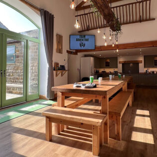 Shepherds Lodge Kitchen Farm Adventure Yorkshire